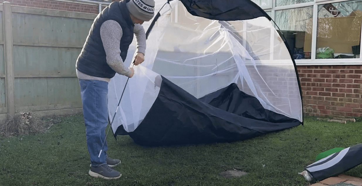 Clipop Golf Training Net With Training Targets Review3